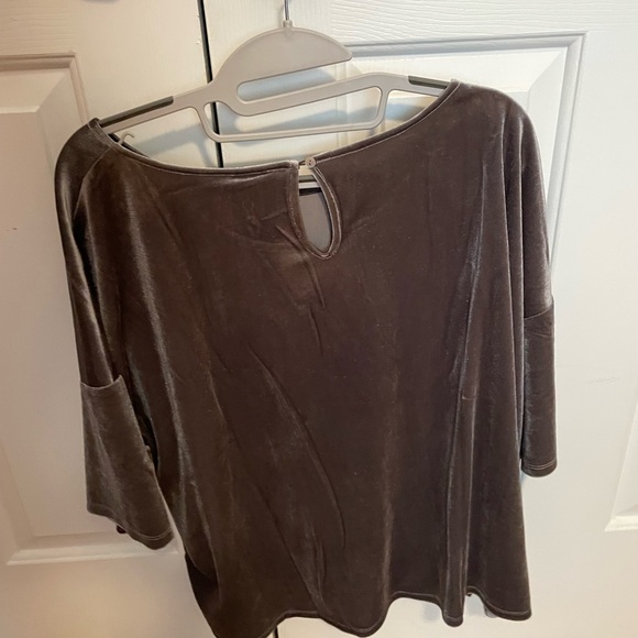 XXL NWT Matilda Good Hart Jane Silver Parthenon Top - Picture 4 of 7